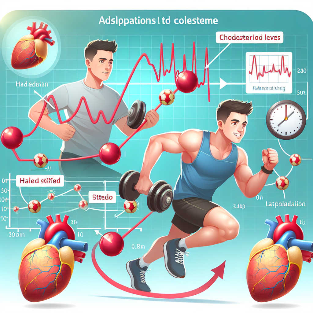 Come influisce il livello di colesterolo sull'adattamento all'allenamento sportivo?